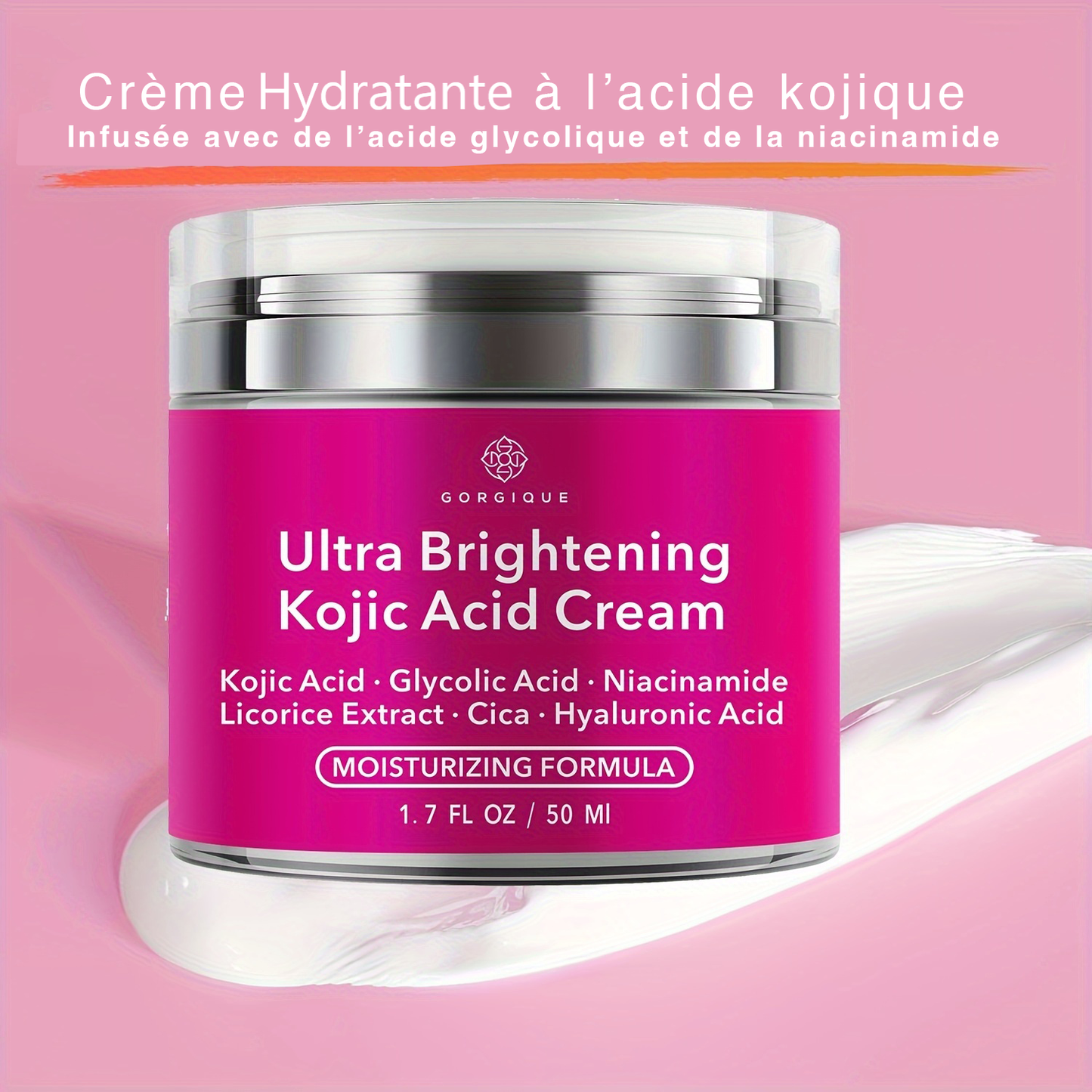 Crème Hydratante à l'Acide Glycolique