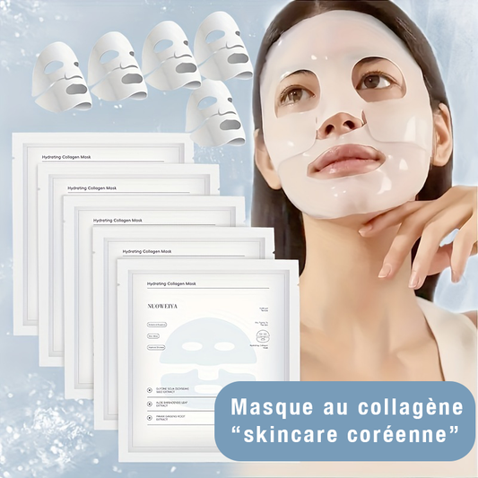 Masque coréen hydratant au collagène et vitamine C